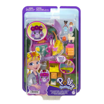 Polly Pocket Camp Adventure Llama Compact