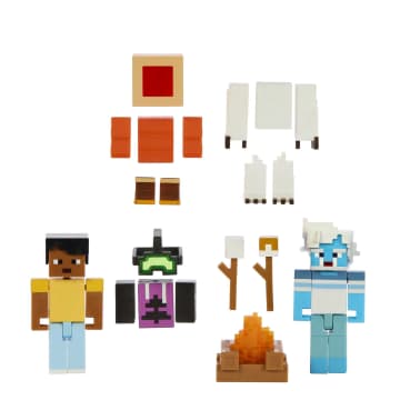 Minecraft Creator Series Mount Enderwood Yeti Scare Story Pack Figures