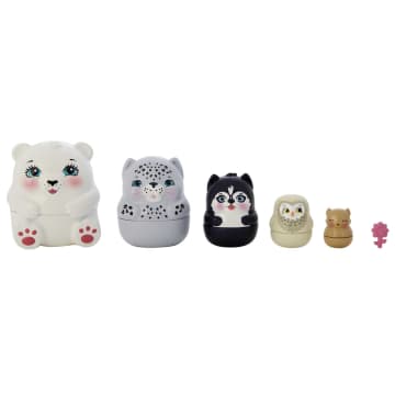 Набор игровой Enchantimals Лыжный домик Полярного мишки Паубри