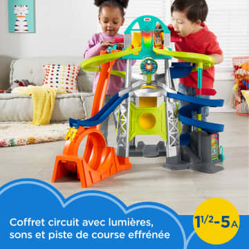 Fisher-Price – Little People – Circuit Avec Lanceur Et Loopings