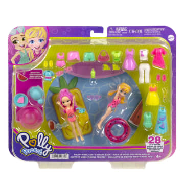 Polly Pocket Κούκλες Και Αξεσουάρ, 2 Κούκλες Με 25 Αξεσουάρ