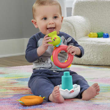 Fisher-Price Paradise Pals Wobble & Stack Dino