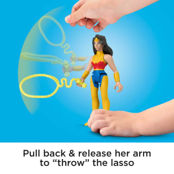 Fisher-Price Dc League Of Super-Pets Wonder Woman & Pb