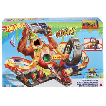 Набор игровой Hot Wheels Сити Атака бешеной гориллы