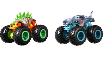 Hot Wheels Monster Trucks 1:64 Die-Cast 2Er-Pack Sortiment