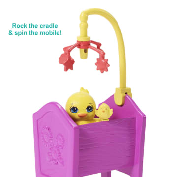 Enchantimals Barnyard Nursery Playset With Haydie Horse Doll & Trotter