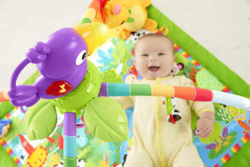 Fisher-Price Rainforest Music & Lights Deluxe Gym - Image 3 of 7