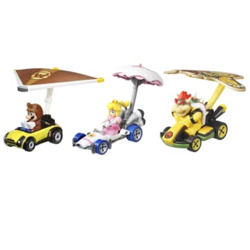 Hot Wheels Super Mario Character Car 3-Pack Collection