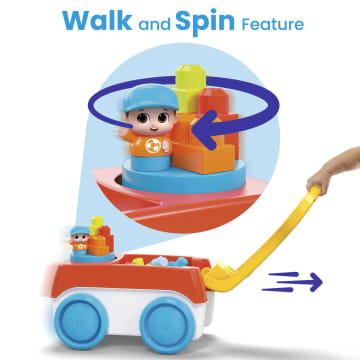 Mega Bloks Block Spinning Wagon