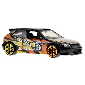 Coches Neon Speeders De Hot Wheels, 1 Coche De Juguete Metálico Con Diseños De Neón