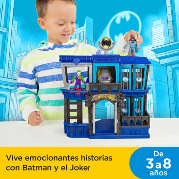 Imaginext DC Cárcel de Gotham Batman y villanos