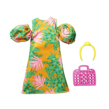 Assortimento Di Abiti Barbie, 1 Outfit E 2 Accessori Per Barbie