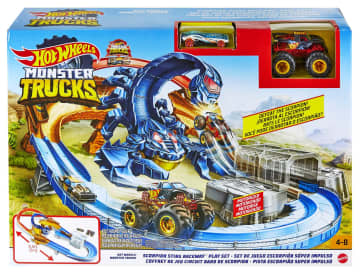 Hot Wheels Monster Truck Scorpion Sting Raceway