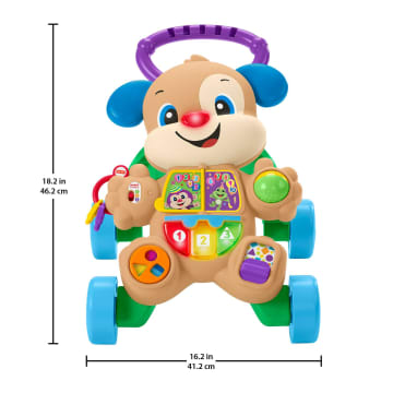 Fisher-Price® Eğlen & Öğren Yaşa Göre Gelişim Eğitici Köpekçik Yürüteç (Türkçe ve İngilizce)