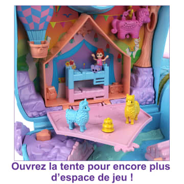 Polly Pocket - Coffret Lama Surprises - Coffret Mini Figurine - 4 ans et +