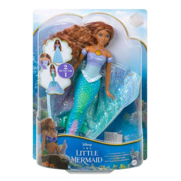 Disney La Petite Sirène - Poupée Ariel Transformable Humaine Et Sirène - Image 6 of 8
