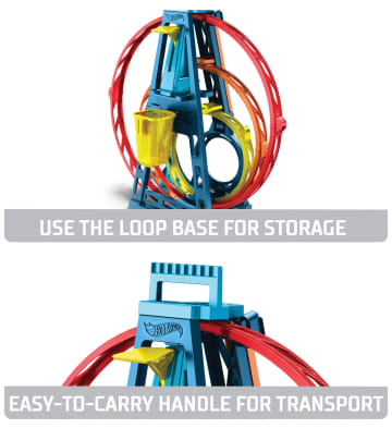 Hot Wheels Track Builder Unlimited Triple Loop Kit