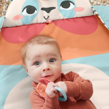 Fisher-Price Planet Friends Panda Speel-En Wiebel Activiteitenmat Met 2 Speeltjes
