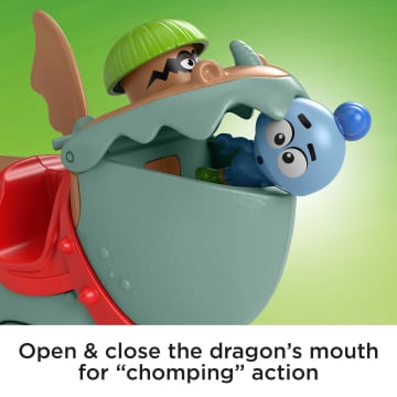 Fisher-Price Gus the Itsy Bitsy Knight Dragon & Knights Catapult