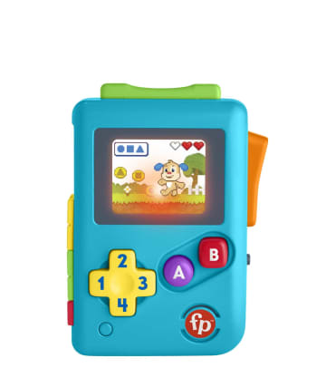 Fisher-Price Leerplezier Speeltje Voor Baby'S Kleine Gamer Doen-Alsof-Videospel Met Licht En Muziek, Meerdere Talen - Imagen 5 de 5