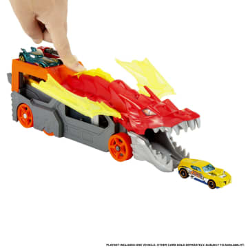 Hot Wheels® Smok Transporter-wyrzutnia