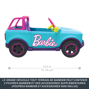 Hot Wheels-Grand Véhicule Tout-Terrain Barbie-Voiture Télécommandée - Image 3 of 6