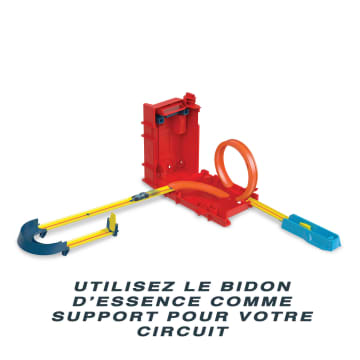 Hot Wheels – Track Builder Unlimited – Coffret Cascades Bidon D’Essence
