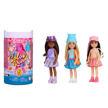 Barbie Color Reveal  Chelsea Σειρά Αθλήματα, Μικρή Kούκλα Με 6 Εκπλήξεις