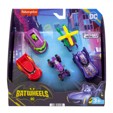 Fisher-Price Batwheels Pack 5 Coches De Juguete Confetti - Image 6 of 6