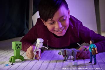 Minecraft La Película Figura de Acción Creeper de 4 pulgadas - Image 3 of 6