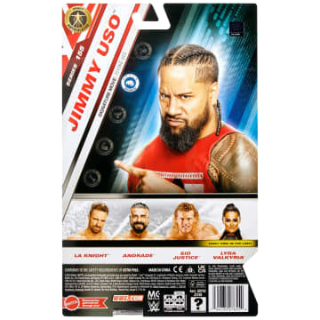 WWE Jimmy Uso Action Figure, Main Event Series #155 6-Inch Collectible Superstar With Articulation