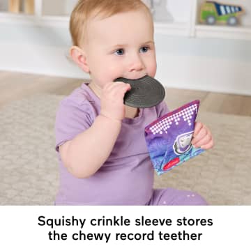 Fisher-Price Mini Me Moments DJ Gift Set, 6-Piece Sensory Baby Toys For Newborn Play - Image 5 of 6
