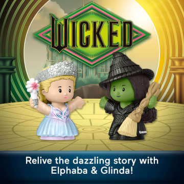 Set Little People Collector Wicked Il Musical - 4 Personaggi In Edizione Speciale Per Adulti E Fan (HYC42)