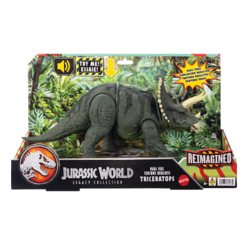 JURASSIC WORLD LEGACY COLLECTION REIMAGINED Real Feel Triceratops