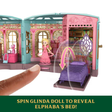 Universal Pictures’ Wicked So Popular Dorm Small Doll Playset With 3 Play Spaces & 10 Total Pieces