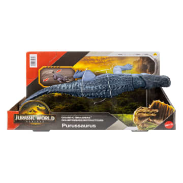 Jurassic World Dinosaurio de Juguete Rebirth Rastreadores Gigantes Purussaurus - Image 6 of 6