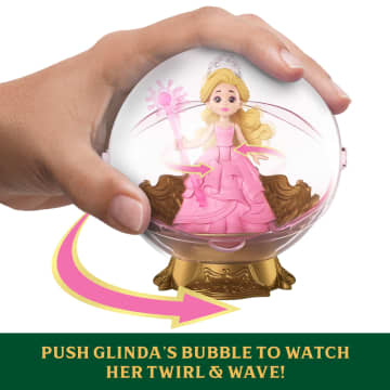 Universal Pictures’ Wicked Glinda's Floating Bubble Toy With Vehicle & Glinda Small Doll - Imagem 3 de 6