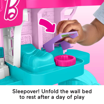 Fisher-Price Little People Barbie Beach House Toddler Playset With Figures & Accessories - Image 4 of 6