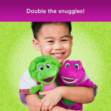 Fisher-Price Barney's World Barney & Baby Bop With Book - Image 3 of 6