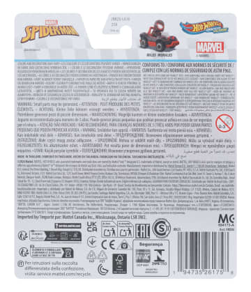 Hot Wheels RacerVerse Veículo de Brinquedo Miles Morales - Imagem 2 de 2