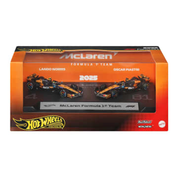 Hot Wheels Premium McLaren Formula one Team 2-Pack | Mattel