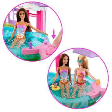 Barbie Sonhos Conjunto de Brinquedo Piscina dos Sonhos - Image 3 of 6