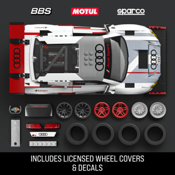 Mattel Brick Shop Hot Wheels '15 Audi R8 LMS Deluxe Version | Mattel