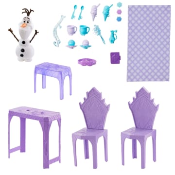 Disney Frozen Elsa's Frozen Ice Palace Castle Playset With Olaf, 5 Play Areas & 21 Accessories - Imagen 5 de 6