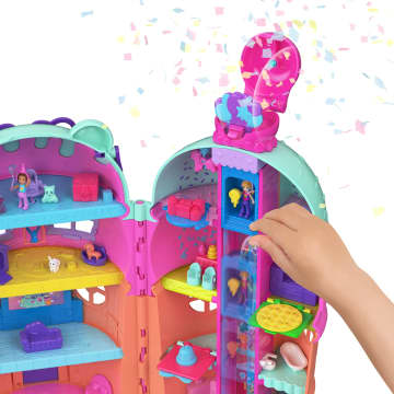 Polly Pocket Conjunto de Brinquedo Estrojo Casa de Sorvete - Imagen 3 de 6