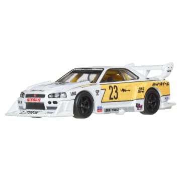 Hot Wheels Collector Vehículo de Colección Auto LB-ER34 Super Silhouette Nissan Skyline