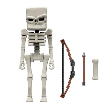 Minecraft o Filme Figura de Ação Esqueleto de 4 polegadas - Imagem 4 de 6