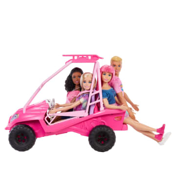 Barbie Veículo para Boneca Os Mistérios da Barbie: Detetives da Praia Beach Buggy - Image 4 of 6