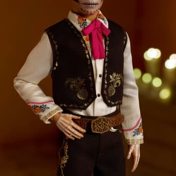 Barbie Signature Día De Muertos 2025 Collectible Ken Doll in Suit And Sombrero - Image 3 of 6