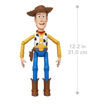 Disney and Pixar Toy Story 5 Running Woody Action Figure | Mattel